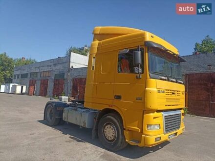 Даф ХФ 2006 в Черкассах на Automoto.ua Желтый Даф ХФ, объемом двигателя 12.58 л и пробегом 1 тыс. км за 8700 $, фото 1 на Automoto.ua