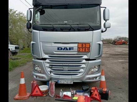 Серый Даф ХФ, объемом двигателя 12.9 л и пробегом 600 тыс. км за 46000 $, фото 1 на Automoto.ua