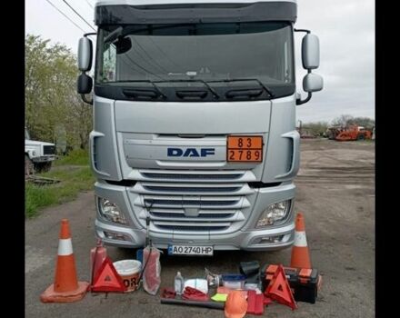 Серый Даф ХФ, объемом двигателя 12.9 л и пробегом 600 тыс. км за 46000 $, фото 1 на Automoto.ua