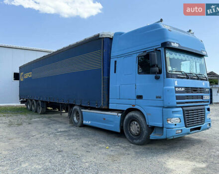 Синий Даф ХФ, объемом двигателя 12.58 л и пробегом 2 тыс. км за 11000 $, фото 3 на Automoto.ua