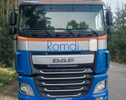 Синий Даф ХФ, объемом двигателя 10.84 л и пробегом 859 тыс. км за 17500 $, фото 1 на Automoto.ua