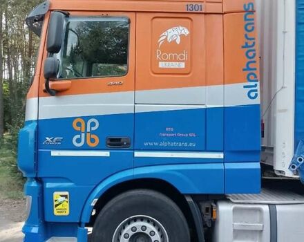 Синий Даф ХФ, объемом двигателя 10.84 л и пробегом 859 тыс. км за 17500 $, фото 3 на Automoto.ua