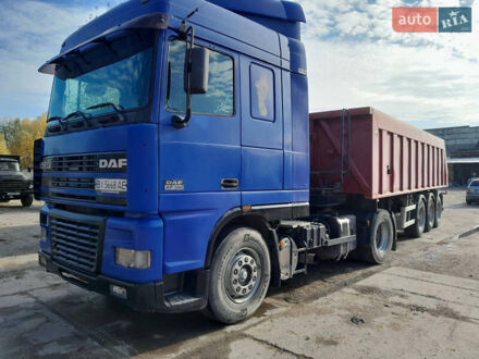 Даф XF 1998 у Полтаві на Automoto.ua Синій Даф XF, об'ємом двигуна 0 л та пробігом 1000 тис. км за 20000 $, фото 1 на Automoto.ua