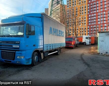 Синий Даф ХФ, объемом двигателя 12.6 л и пробегом 150 тыс. км за 13200 $, фото 1 на Automoto.ua