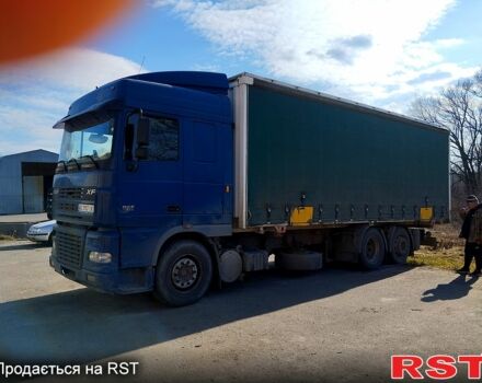 Синий Даф ХФ, объемом двигателя 13 л и пробегом 1000 тыс. км за 16000 $, фото 1 на Automoto.ua