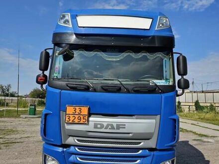 Синій Даф XF, об'ємом двигуна 12.9 л та пробігом 793 тис. км за 18000 $, фото 1 на Automoto.ua