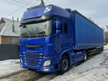 Синий Даф ХФ, объемом двигателя 12.9 л и пробегом 790 тыс. км за 54999 $, фото 1 на Automoto.ua