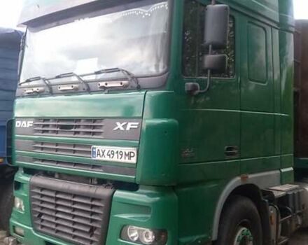 Зеленый Даф ХФ, объемом двигателя 12 л и пробегом 350 тыс. км за 8500 $, фото 1 на Automoto.ua