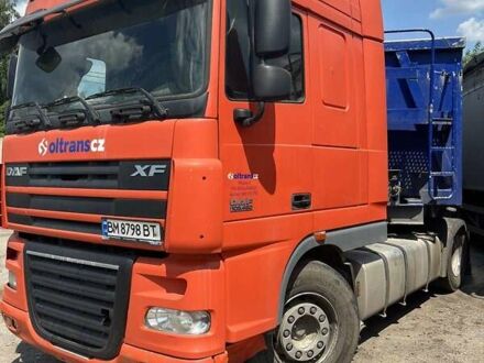 Даф XF 2010 у Сумах на Automoto.ua Помаранчевий Даф XF, об'ємом двигуна 12.9 л та пробігом 1 тис. км за 22000 $, фото 1 на Automoto.ua