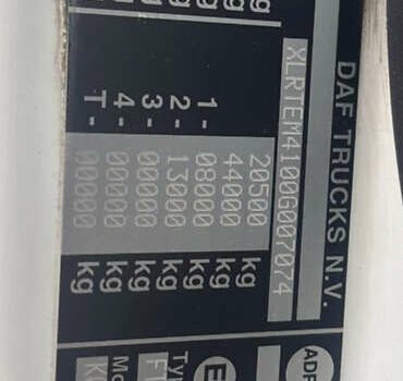 Даф CF 400FT, объемом двигателя 0 л и пробегом 712 тыс. км за 16000 $, фото 8 на Automoto.ua