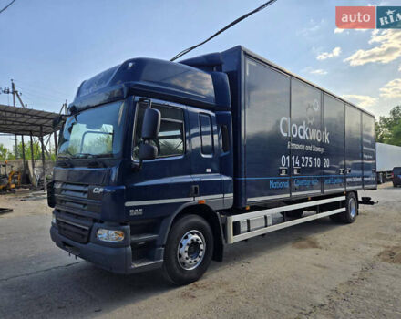 Синий Даф CF 65, объемом двигателя 6.7 л и пробегом 330 тыс. км за 38000 $, фото 2 на Automoto.ua