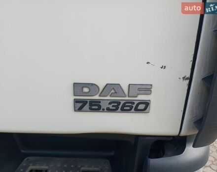 Белый Даф CF 75, объемом двигателя 9.2 л и пробегом 672 тыс. км за 22500 $, фото 2 на Automoto.ua