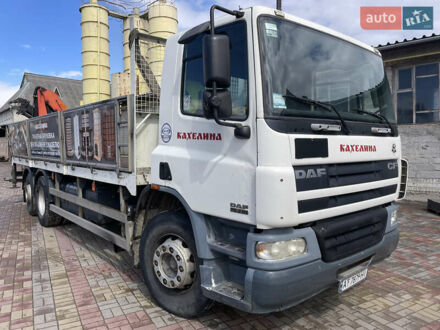 Даф CF 75 2006 в Калуше на Automoto.ua Белый Даф CF 75, объемом двигателя 9.2 л и пробегом 335 тыс. км за 31000 $, фото 1 на Automoto.ua