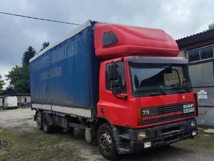 Даф CF 75 2000 у Казатине на Automoto.ua Червоний Даф CF 75, об'ємом двигуна 0 л та пробігом 560 тис. км за 9500 $, фото 1 на Automoto.ua