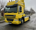 Желтый Даф CF 75, объемом двигателя 9.2 л и пробегом 878 тыс. км за 16500 $, фото 1 на Automoto.ua