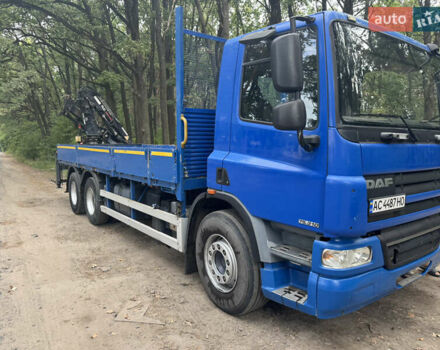 Синій Даф CF 75, об'ємом двигуна 0 л та пробігом 280 тис. км за 39500 $, фото 6 на Automoto.ua