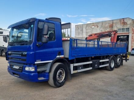 Синий Даф CF 75, объемом двигателя 9.2 л и пробегом 714 тыс. км за 39000 $, фото 1 на Automoto.ua