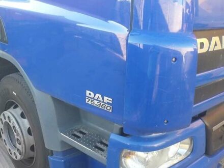 Даф CF 75 2013 у Кременчуге на Automoto.ua Синій Даф CF 75, об'ємом двигуна 9.2 л та пробігом 960 тис. км за 17000 $, фото 1 на Automoto.ua