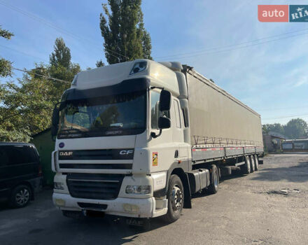 Белый Даф CF 85, объемом двигателя 12.9 л и пробегом 500 тыс. км за 10000 $, фото 4 на Automoto.ua