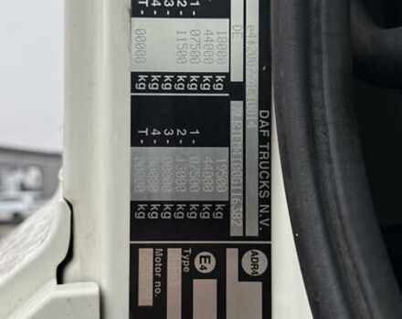 Білий Даф CF 85, об'ємом двигуна 11 л та пробігом 690 тис. км за 23865 $, фото 9 на Automoto.ua