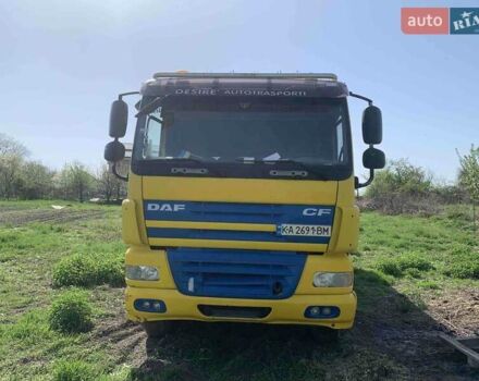 Желтый Даф CF 85, объемом двигателя 12.9 л и пробегом 600 тыс. км за 40000 $, фото 2 на Automoto.ua