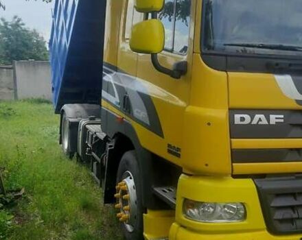 Даф CF 85 2014 в Александрие на Automoto.ua Желтый Даф CF 85, объемом двигателя 12.9 л и пробегом 50 тыс. км за 26000 $, фото 1 на Automoto.ua