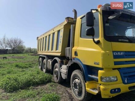 Даф CF 85 2007 у Києві на Automoto.ua Жовтий Даф CF 85, об'ємом двигуна 12.9 л та пробігом 600 тис. км за 41000 $, фото 1 на Automoto.ua