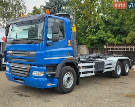 Синий Даф CF 85, объемом двигателя 12.9 л и пробегом 510 тыс. км за 57000 $, фото 2 на Automoto.ua