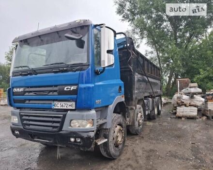 Синий Даф CF 85, объемом двигателя 12.9 л и пробегом 611 тыс. км за 30000 $, фото 1 на Automoto.ua