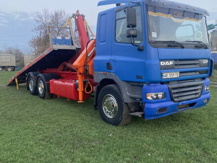 Даф CF 85 2003 у Апостолове на Automoto.ua Синій Даф CF 85, об'ємом двигуна 12 л та пробігом 100 тис. км за 48000 $, фото 1 на Automoto.ua