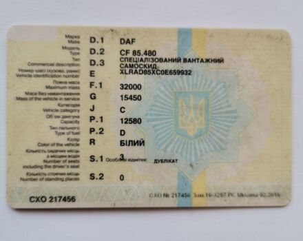 Даф Другая, об'ємом двигуна 12.58 л та пробігом 0 тис. км за 35000 $, фото 4 на Automoto.ua