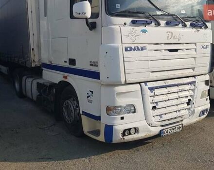 Белый Даф XF 105, объемом двигателя 12.9 л и пробегом 950 тыс. км за 20000 $, фото 5 на Automoto.ua