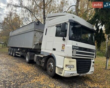 Белый Даф XF 105, объемом двигателя 12.9 л и пробегом 1 тыс. км за 30000 $, фото 2 на Automoto.ua