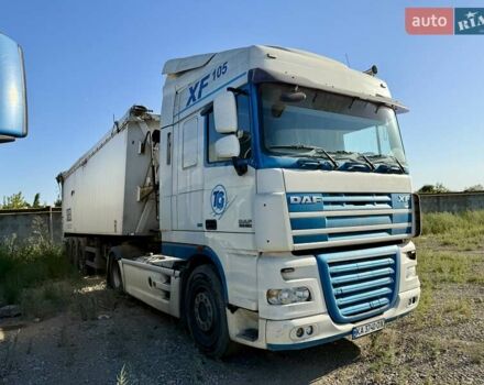 Белый Даф XF 105, объемом двигателя 12.9 л и пробегом 900 тыс. км за 33500 $, фото 7 на Automoto.ua