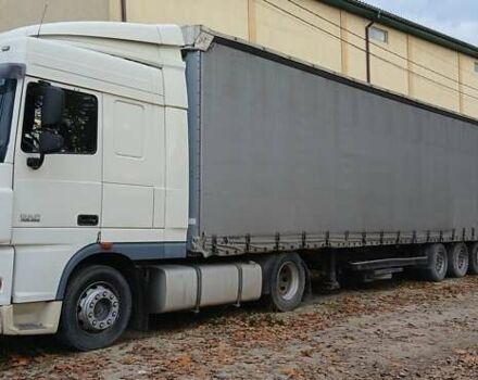 Белый Даф XF 105, объемом двигателя 12.9 л и пробегом 839 тыс. км за 18000 $, фото 1 на Automoto.ua