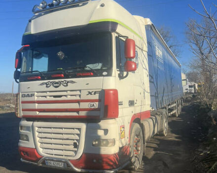 Белый Даф XF 105, объемом двигателя 12.9 л и пробегом 9 тыс. км за 11000 $, фото 1 на Automoto.ua