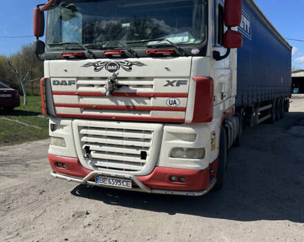 Белый Даф XF 105, объемом двигателя 12.9 л и пробегом 9 тыс. км за 11000 $, фото 2 на Automoto.ua