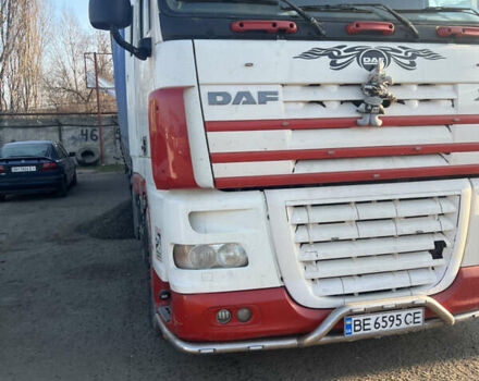 Белый Даф XF 105, объемом двигателя 12.9 л и пробегом 9 тыс. км за 11000 $, фото 4 на Automoto.ua