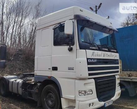 Белый Даф XF 105, объемом двигателя 12.9 л и пробегом 700 тыс. км за 21000 $, фото 2 на Automoto.ua