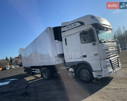 Белый Даф XF 105, объемом двигателя 12.9 л и пробегом 2 тыс. км за 15500 $, фото 1 на Automoto.ua