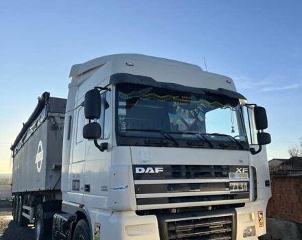 Белый Даф XF 105, объемом двигателя 12.9 л и пробегом 980 тыс. км за 30000 $, фото 2 на Automoto.ua