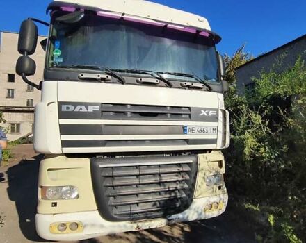 Даф XF 105 2009 в Каменское - Днепродзержинск на Automoto.ua Белый Даф XF 105, объемом двигателя 12.9 л и пробегом 1 тыс. км за 15000 $, фото 2 на Automoto.ua