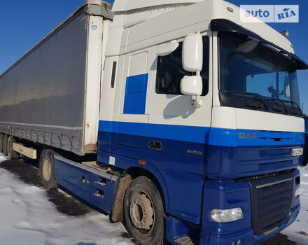 Белый Даф XF 105, объемом двигателя 13 л и пробегом 990 тыс. км за 13499 $, фото 4 на Automoto.ua