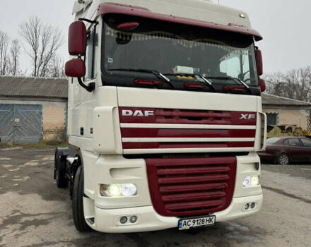 Белый Даф XF 105, объемом двигателя 12.9 л и пробегом 130 тыс. км за 19500 $, фото 3 на Automoto.ua