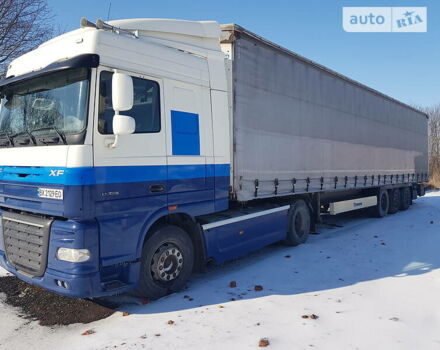 Белый Даф XF 105, объемом двигателя 13 л и пробегом 990 тыс. км за 13499 $, фото 2 на Automoto.ua