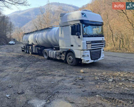 Белый Даф XF 105, объемом двигателя 12.9 л и пробегом 850 тыс. км за 13000 $, фото 4 на Automoto.ua