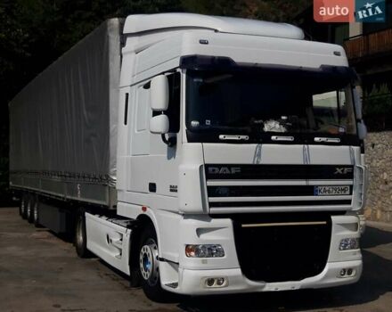 Даф XF 105 2011 в Киеве на Automoto.ua Белый Даф XF 105, объемом двигателя 12.9 л и пробегом 1 тыс. км за 14500 $, фото 2 на Automoto.ua