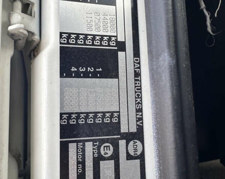 Білий Даф XF 105, об'ємом двигуна 12.9 л та пробігом 1 тис. км за 13900 $, фото 4 на Automoto.ua