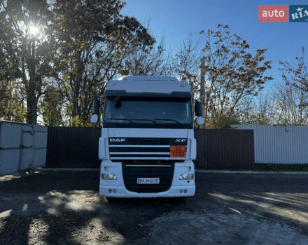 Даф XF 105 2012 у Кропивницькому (Кіровограді) на Automoto.ua Білий Даф XF 105, об'ємом двигуна 12.9 л та пробігом 1 тис. км за 11200 $, фото 5 на Automoto.ua