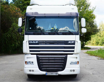 Белый Даф XF 105, объемом двигателя 12.9 л и пробегом 1000 тыс. км за 13800 $, фото 1 на Automoto.ua